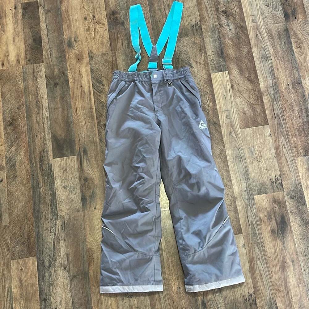 Girl Gerry snowboarding bibs size  14-16
